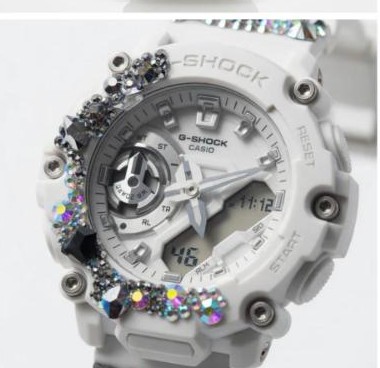 5a1ive crystal-set white GA-2100 CasiOak custom G-Shock