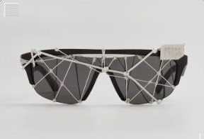 5a1ive wire-wrapped Burberry flat-top sunglasses from 55555stuff