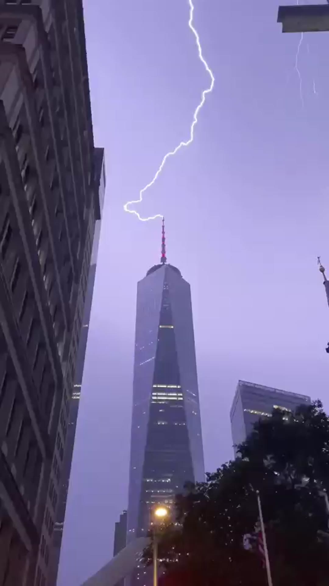 Shane Boyer filming a New York thunderstorm